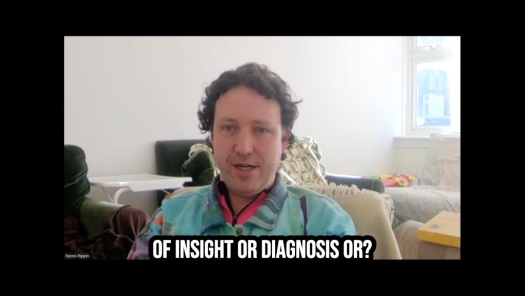 Nonnies experiences of care and support