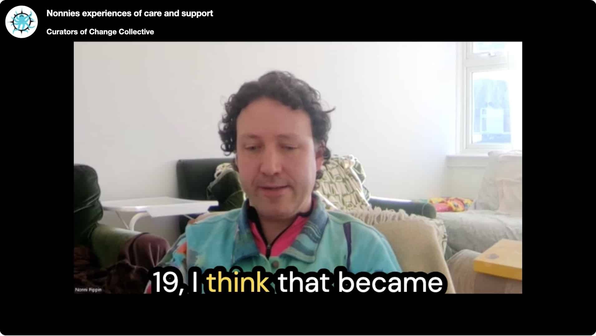 Nonnies experiences of care and support
