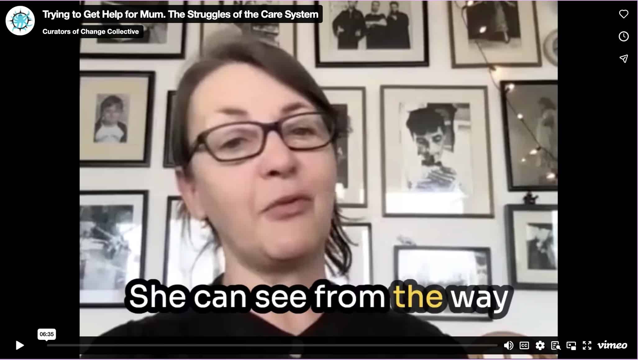 Trying to get help for mum