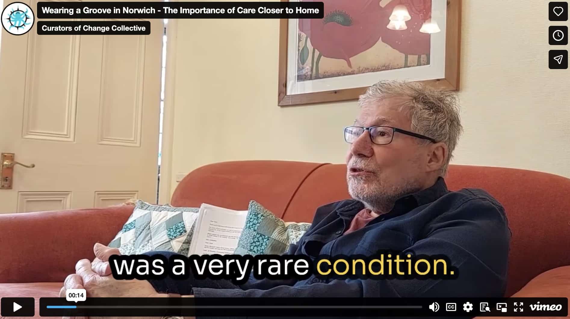 Wearing a Groove in Norwich - The Importance of Care Closer to Home