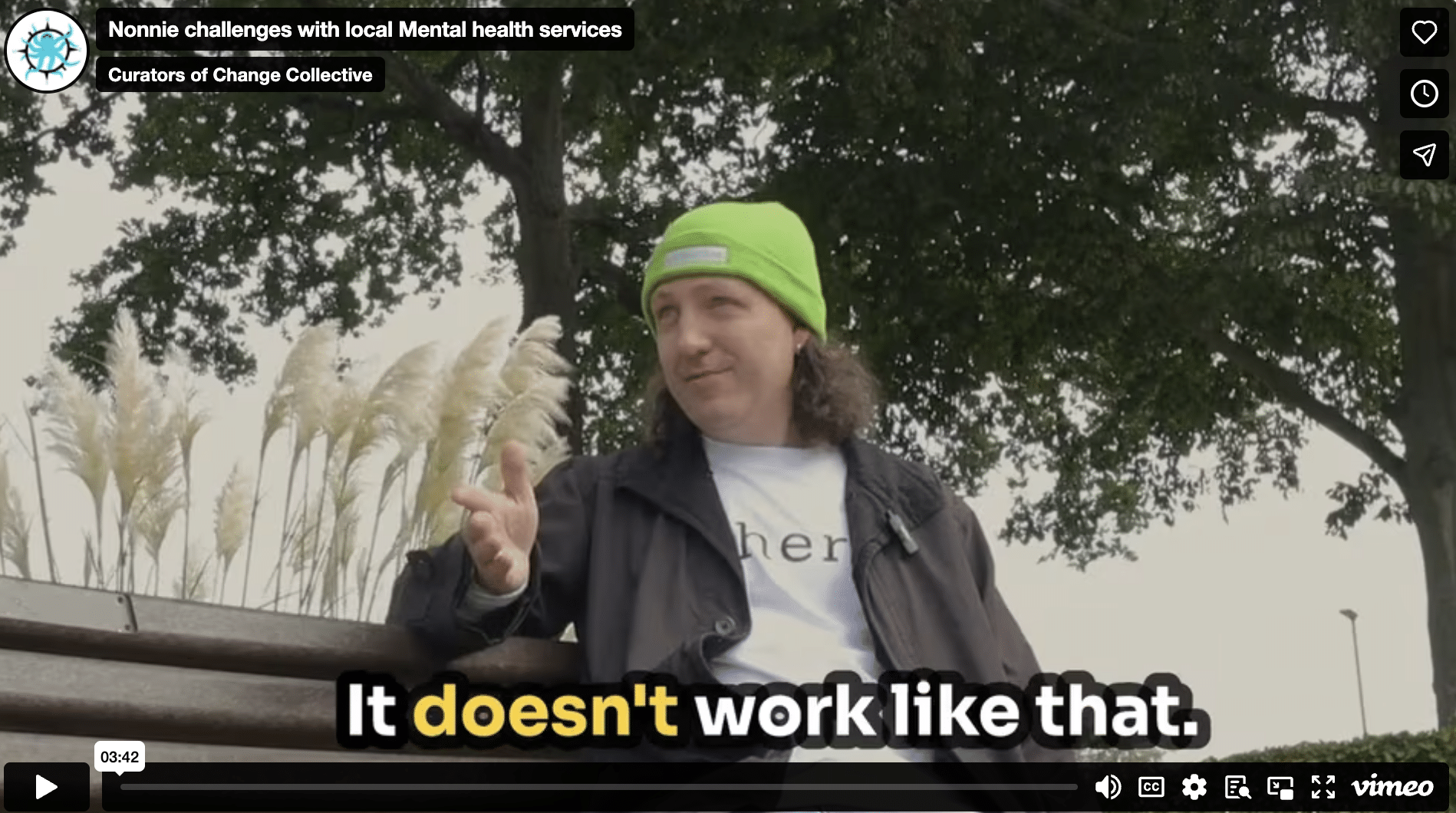 Nonnie challenges with local Mental health services