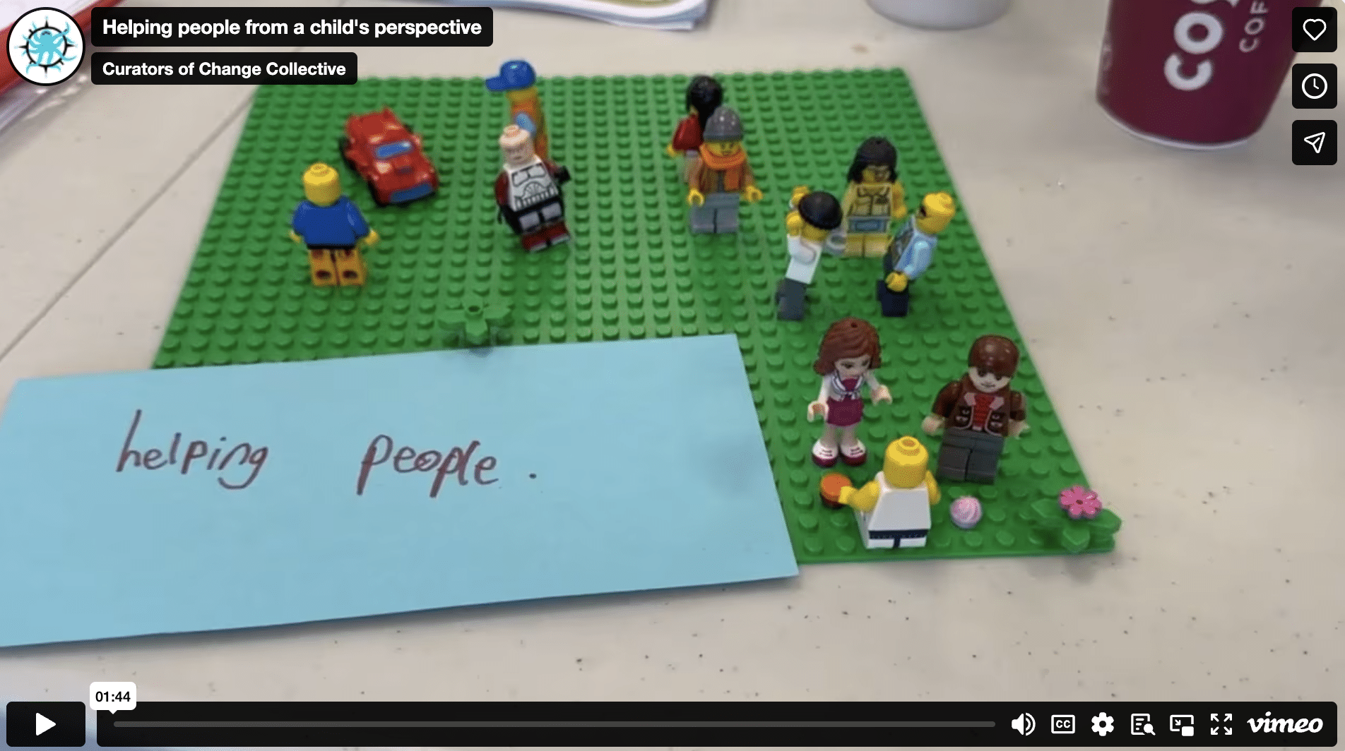 Helping people from a child's perspective