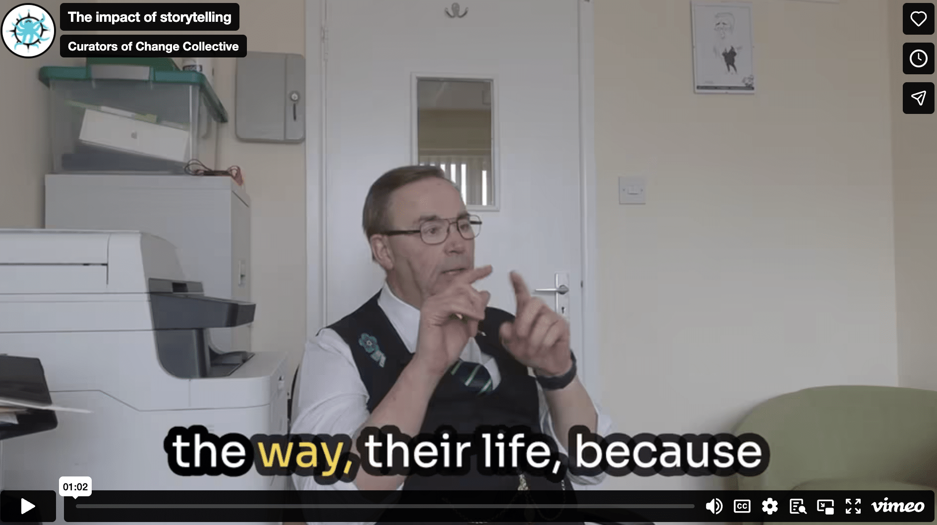 The impact of storytelling