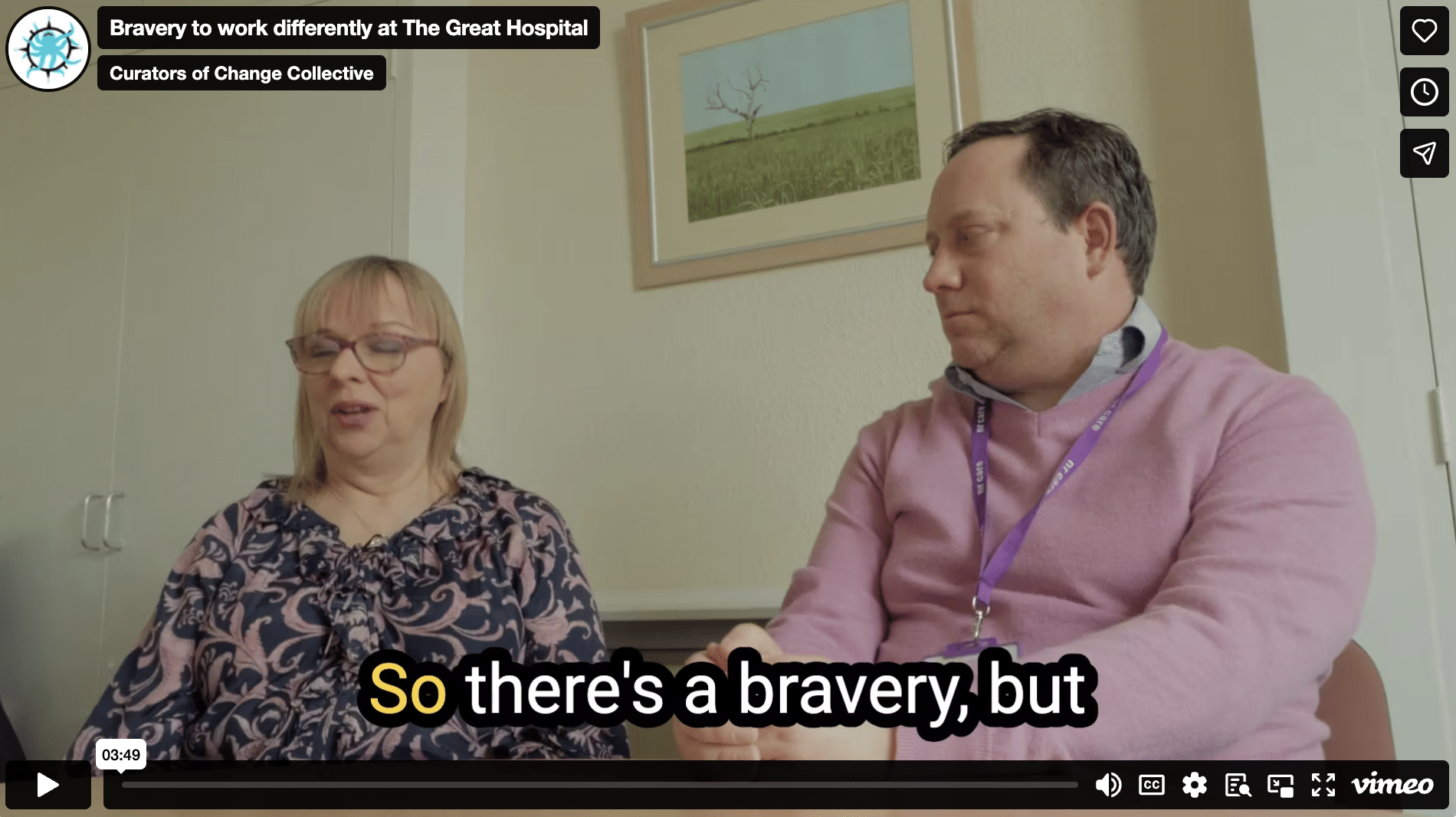 Bravery to work differently at The Great Hospital