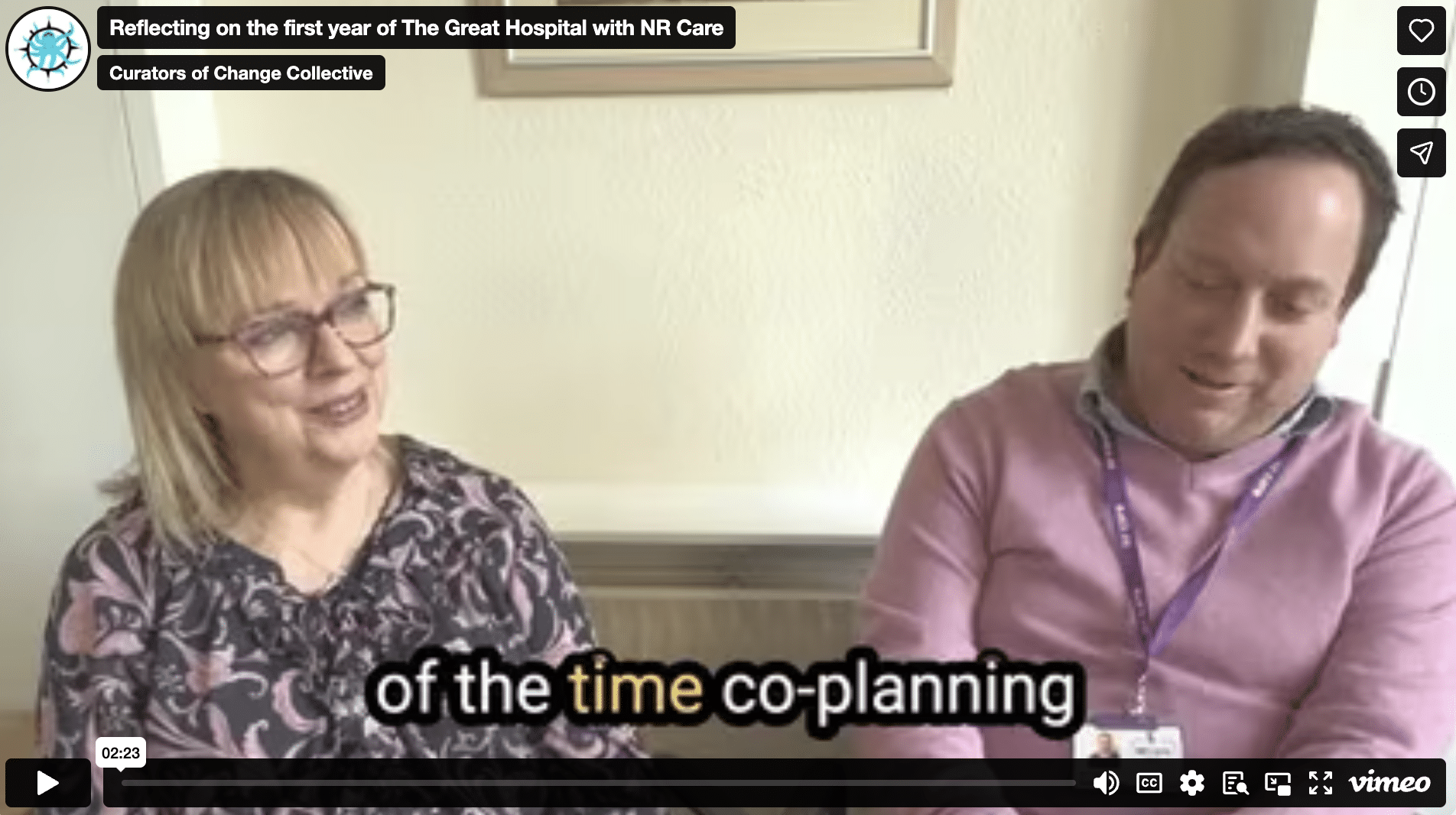 Reflecting on the first year of The Great Hospital with NR Care