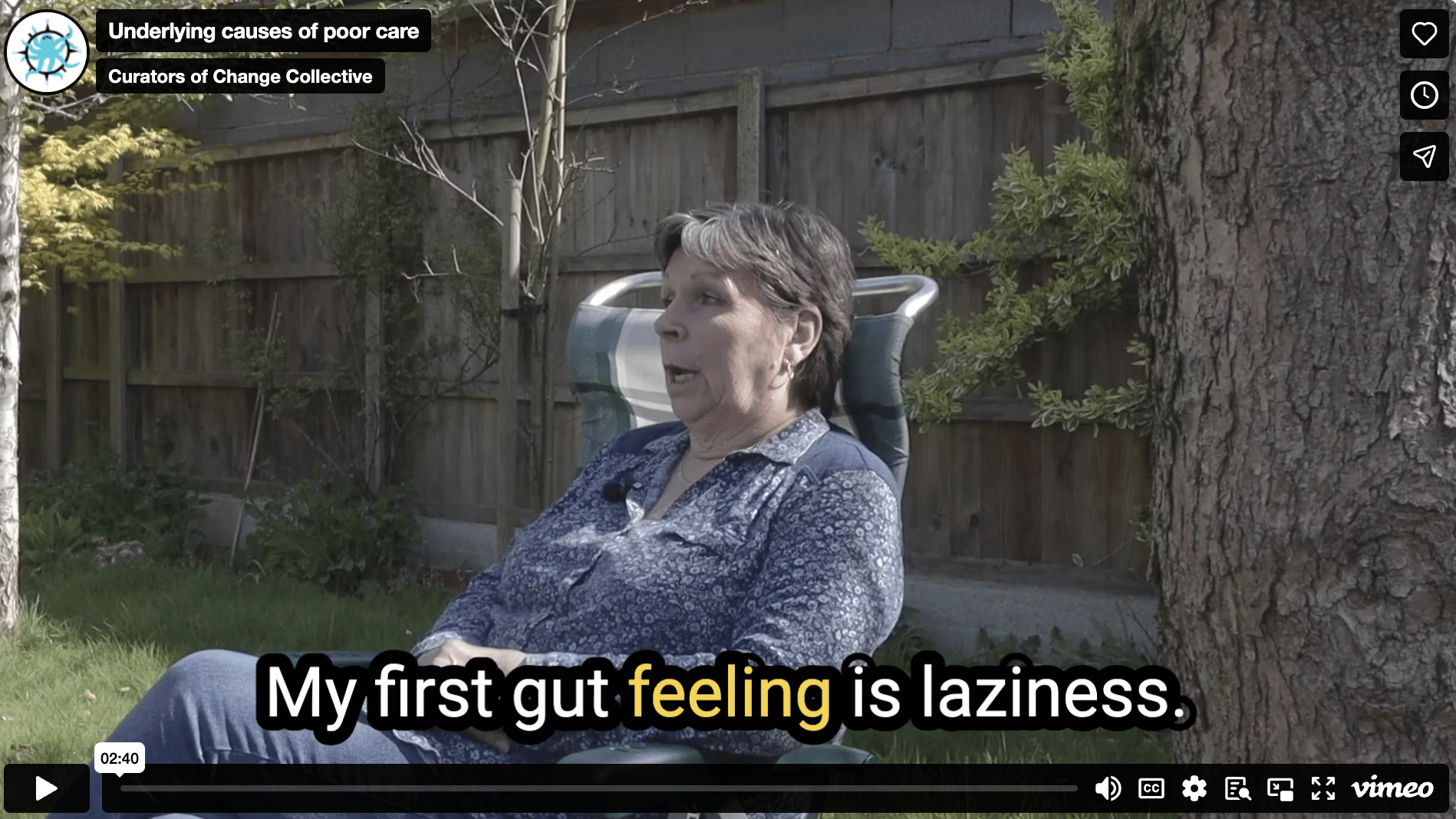 Underlying causes of poor care