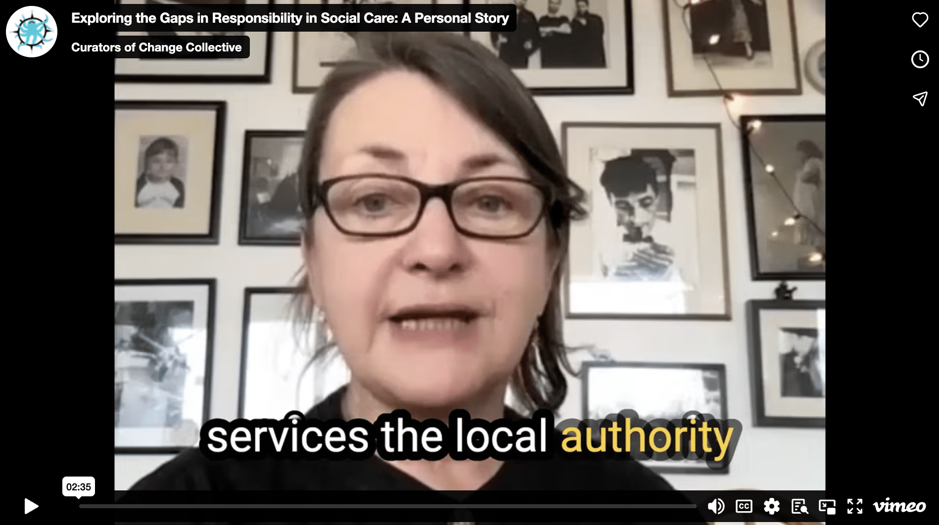 Exploring the Gaps in Responsibility in Social Care: A Personal Story