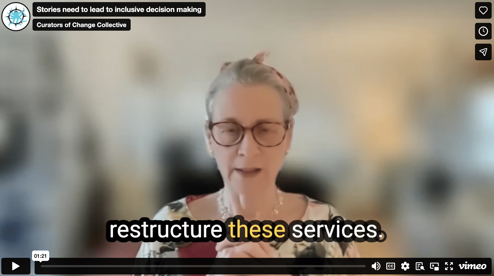 Stories need to lead to inclusive decision making