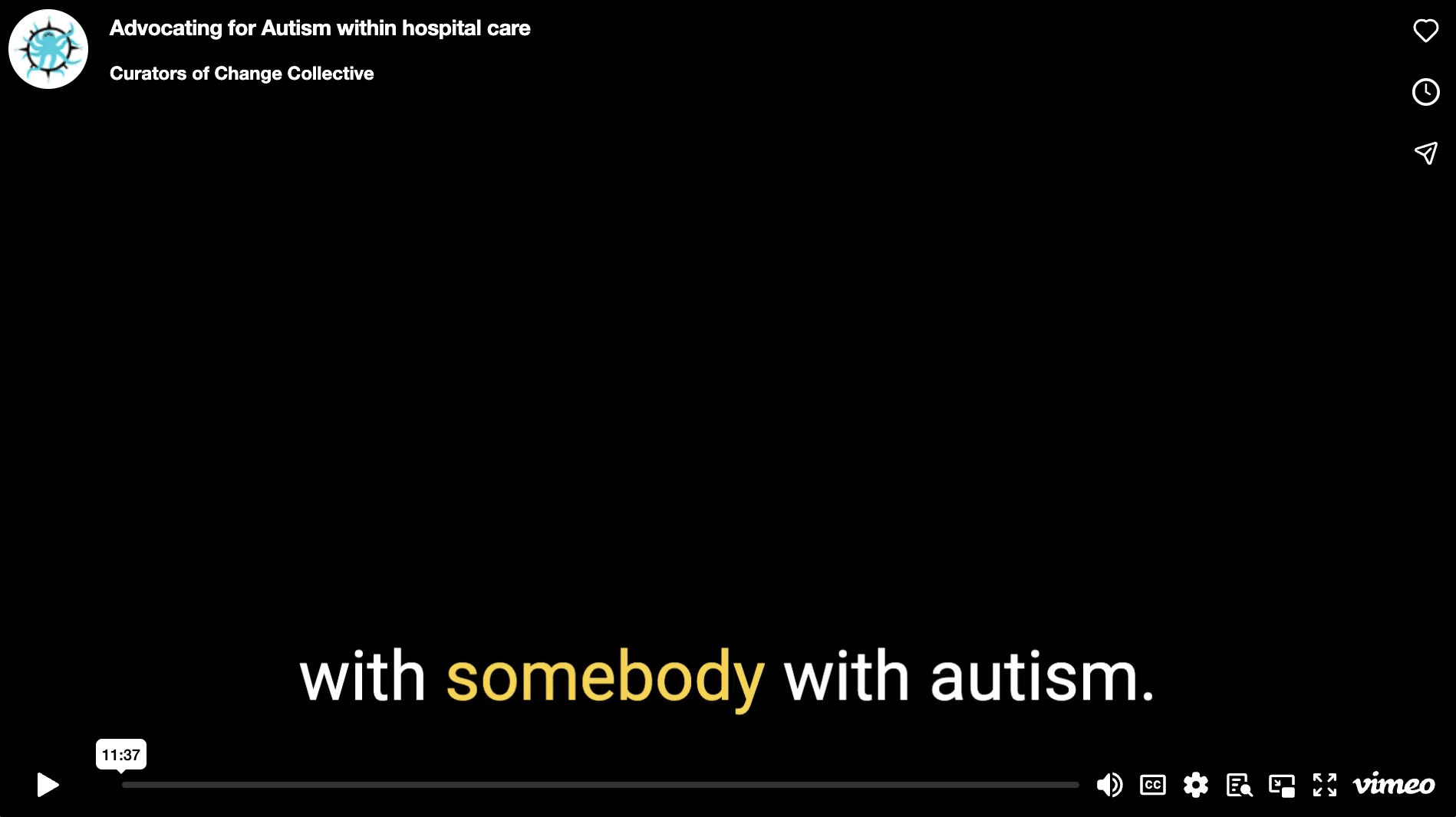 Advocating for Autism within hospital care