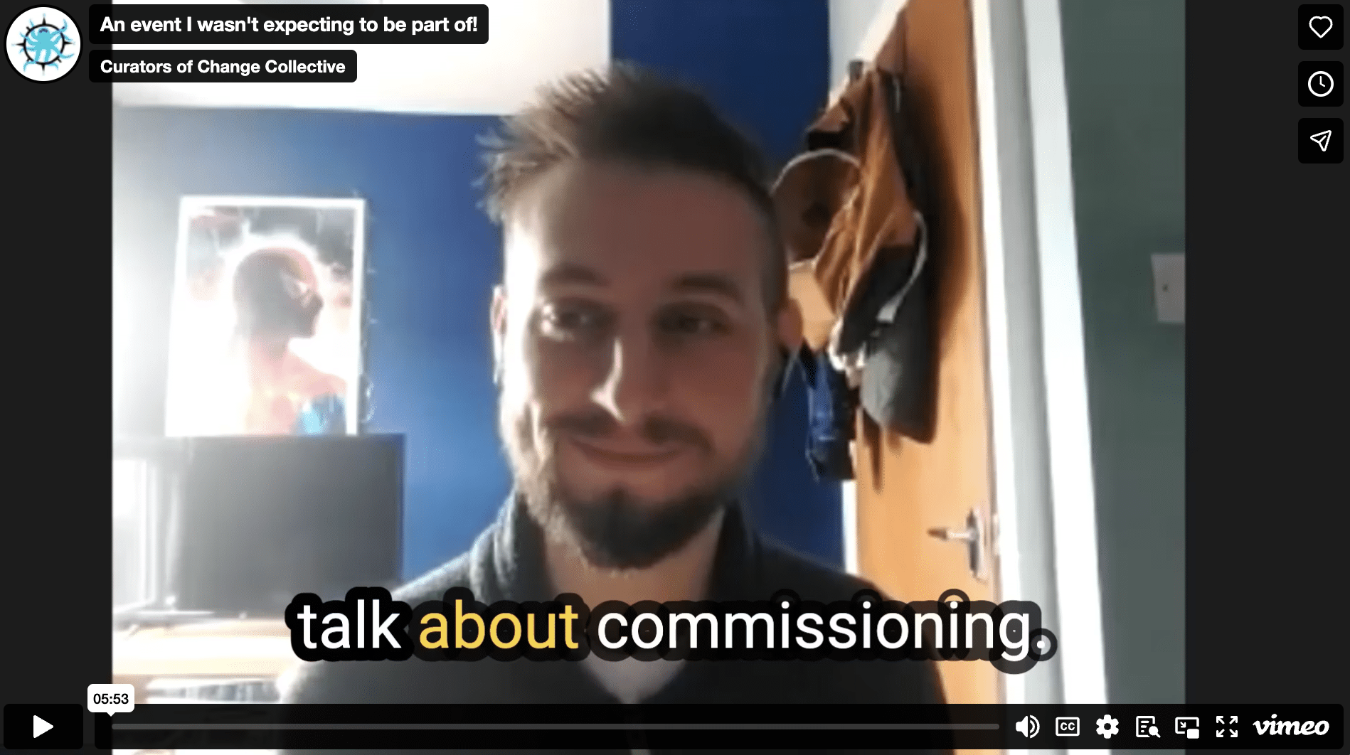 An event I wasn't expecting to be part of!