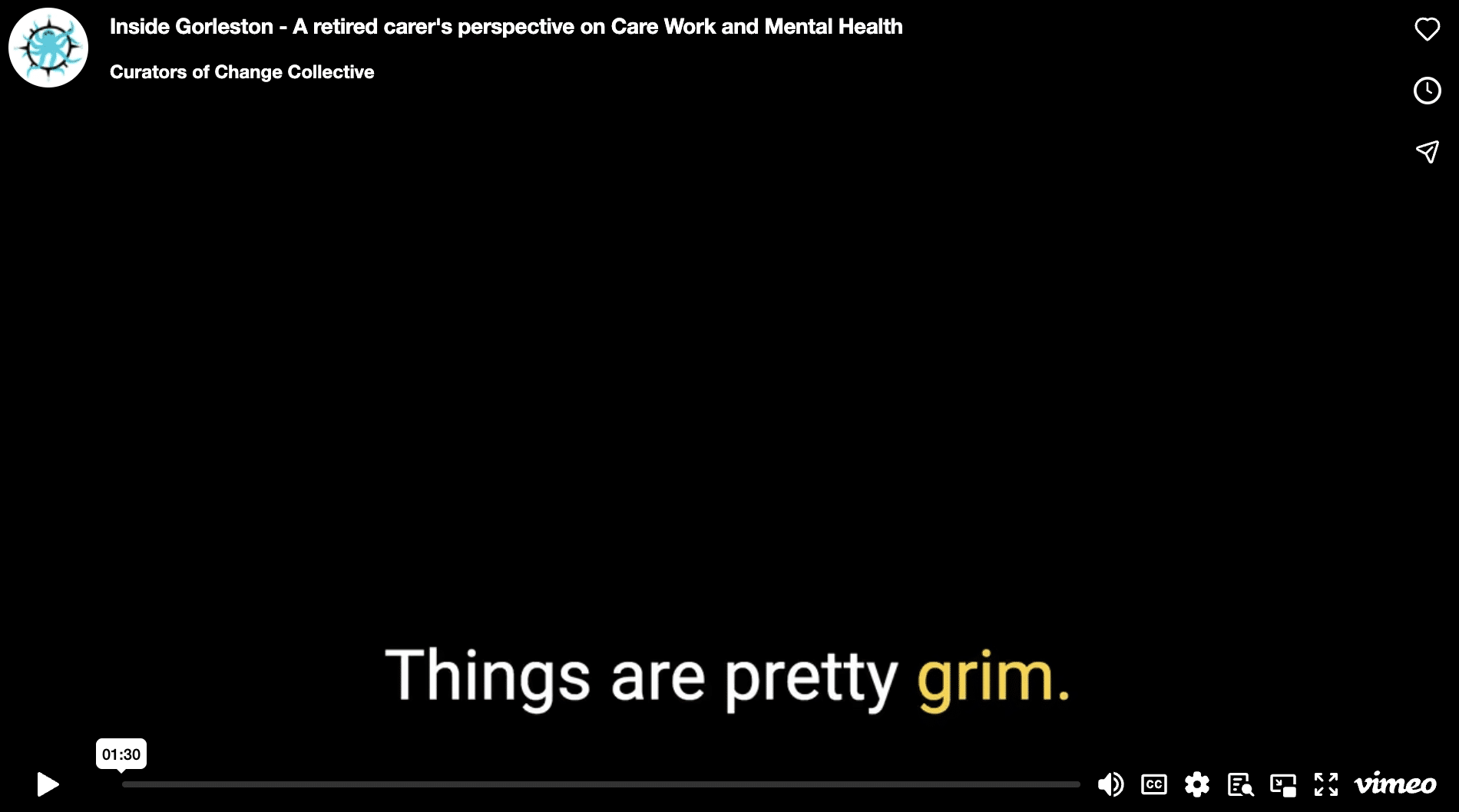 Inside Gorleston: A retired carer's perspective on Care Work and Mental Health