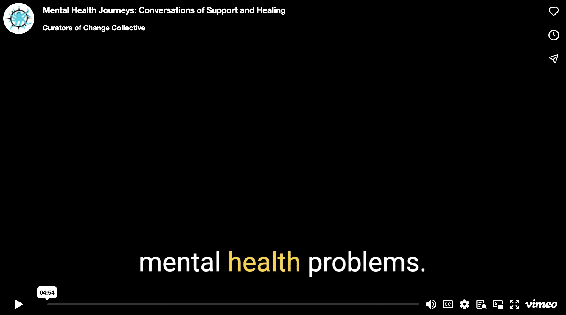 Mental Health Journeys: Conversations of Support and Healing